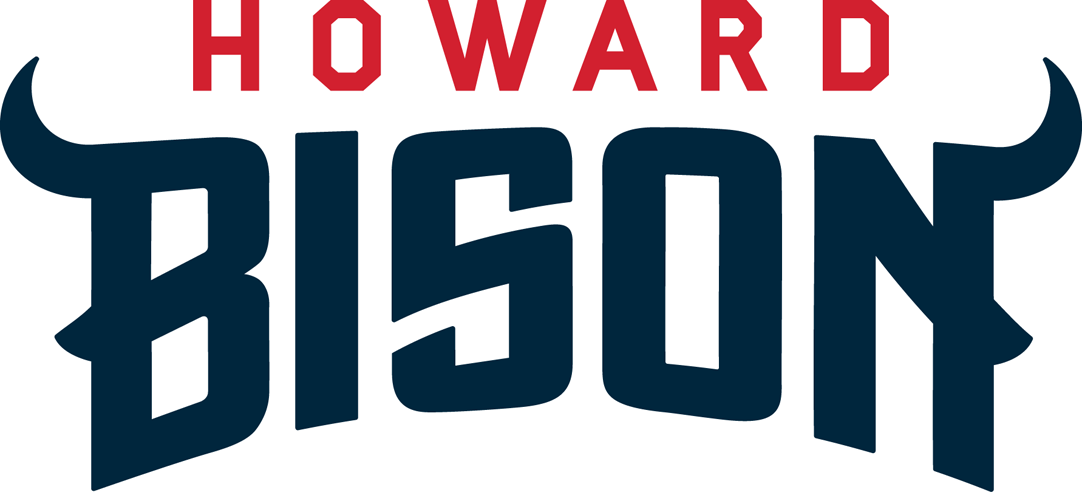 Howard Bison 2015-Pres Wordmark Logo iron on paper